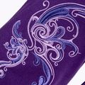Gaiam Yoga-Matte Tasche Deep Plum lila 61338 3