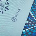 Gaiam Mystic Yoga-Matte 6 mm blau 62899 5