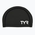 TYR Silicone Comfort Badekappe schwarz
