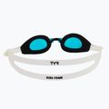 Kinder-Schwimmbrille TYR Foam Youth blue/black/white 4