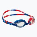 TYR Schwimmbrille USA klar/rot/marine