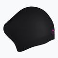 Badekappe TYR Wrinkle-Free schwarz-rosa LCSLB_121 2