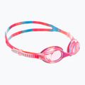 TYR Swimple Tie Dye Non-Mirrored rosa/rosa/weiß Kinder Schwimmbrille