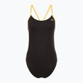 Einteiliger Badeanzug TYR Hexa Cutoutfit schwarz/gold
