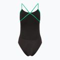 Einteiliger Badeanzug TYR Hexa Cutoutfit schwarz/grün 2