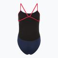 Einteiliger Damen-Badeanzug TYR Hexa Cutoutfit navy/red 2