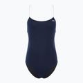 Einteiliger Damen-Badeanzug TYR Hexa Cutoutfit navy/weiß