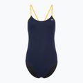 Einteiliger Damen-Badeanzug TYR Hexa Cutoutfit navy/gold