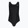 Einteiliger Damen-Badeanzug TYR FUS FEM AEROBACK schwarz