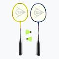 Dunlop Nitro-Star SSX 1.0 Badmintonset blau/gelb 13015319