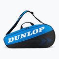 Tennistasche Dunlop FX-Club 10 RKT black/blue
