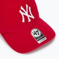 47 Marke MLB New York Yankees CLEAN UP Baseballmütze rot 3