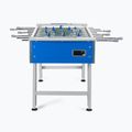 Fußballtisch FAS SMART Outdoor Durchgangsstangen blau CAL2749 3
