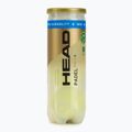 Padel-Bälle HEAD Padel Pro S+ 3 Stk. yellow