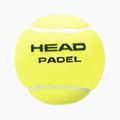 HEAD Padel Bälle 3 Stück gelb 575603 2
