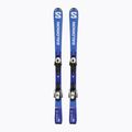 Kinder-Abfahrtsski Salomon S/Race MT Jr + L6 race blau/weiß