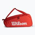Wilson Super Tour 15 PK Tennistasche rot WR8010301 2