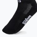 Damen Tennissocken Wilson No Show 3 Paar schwarz WRA803302 4