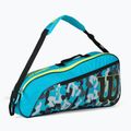 Tennistasche für Kinder Wilson Junior Racketbag blau WR8017801001