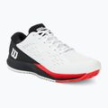 Herren Tennisschuhe Wilson Rush Pro Ace weiß/rot/mohnrot