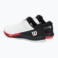 Herren Tennisschuhe Wilson Rush Pro Ace weiß/rot/mohnrot 3