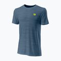 Herren Tennishemd Wilson KAOS Rapide SMLS Crew II blau WRA813802