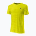 Herren Tennishemd Wilson KAOS Rapide SMLS Crew II gelb WRA813805