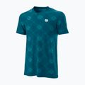 Wilson PWR SMLS Henley III Herren-Tennisshirt blau WRA804502