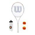 Wilson Roland Garros Elite 25 Tennisset für Kinder orange und weiß WR086810F