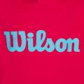 Wilson Kinder Tennis Sweatshirt Script Cotton PO Hoody rosa WRA769221 3