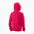 Wilson Kinder Tennis Sweatshirt Script Cotton PO Hoody rosa WRA769221 6