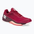 Damen Tennisschuhe Wilson Rush Pro 4.0 Clay beetrot/weiß/tropischer Pfirsich