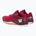 Damen Tennisschuhe Wilson Rush Pro 4.0 Clay beetrot/weiß/tropischer Pfirsich 3