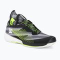 Herren Tennisschuhe Wilson Kaos Rapide STF Clay weiß/schwarz/sicherheitsgelb