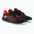 Herren Tennisschuhe Wilson Kaos Swift 1.5 Clay schwarz WRS331070 4