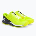 Wilson Rush Pro Ace Safety Kinder Tennisschuhe schwarz und gelb WRS331140 4