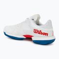 Herren Tennisschuhe Wilson Kaos Swift 1.5 Clay weiß/deja vu blau/wilson rot 3