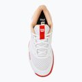 Damen Tennisschuhe Wilson Kaos Stroke 2.0 weiß/pfirsich perfait/infrarot 5