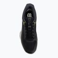Herren-Tennisschuhe Wilson Rush Lite 5 black/white/safety yellow 5