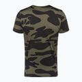 Herren-Tennisshirt HYDROGEN Camo Tech grün T00514397 5