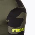 Herren-Tennisshirt HYDROGEN Camo Tech grün T00514397 6