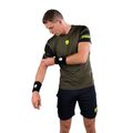 Herren-Tennisshirt HYDROGEN Camo Tech grün T00514397