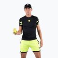 Herren-Tennisshirt HYDROGEN Camo Tech schwarz T00514G03