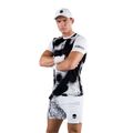 Herren-Tennisshirt HYDROGEN Spray Tech weiß T00502001