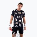 Herren-Tennisshirt HYDROGEN Tattoo Tech schwarz T00504007 3