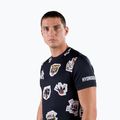 Herren-Tennisshirt HYDROGEN Tattoo Tech schwarz T00504007 6