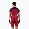 Herren HYDROGEN Panther Tech Tee schwarz/rot Tennisshirt 2