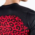 Herren HYDROGEN Panther Tech Tee schwarz/rot Tennisshirt 5