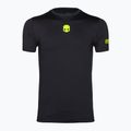 Herren HYDROGEN Panther Tech Tee schwarz/gelb Tennisshirt 5