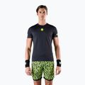 Herren HYDROGEN Panther Tech Tee schwarz/gelb Tennisshirt